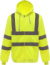 Hi-Vis mikina s kapucňou - Yoko, farba - hi vis yellow, veľkosť - XXL