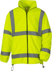 Hi-Vis flísová bunda