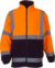 Hi-Vis flísová bunda - Yoko, farba - hi vis orange/navy, veľkosť - M