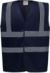 Výstražná bezpečnostná vesta Hi-Vis - Yoko, farba - navy, veľkosť - XL