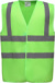 Výstražná bezpečnostná vesta Hi-Vis - Yoko, farba - lime, veľkosť - XXL