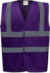 Výstražná bezpečnostná vesta Hi-Vis - Yoko, farba - purple, veľkosť - XL