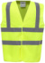 Výstražná bezpečnostná vesta Hi-Vis - Yoko, farba - hi vis yellow, veľkosť - XXL