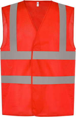 Hi-Vis reflexná sieťovaná vesta
