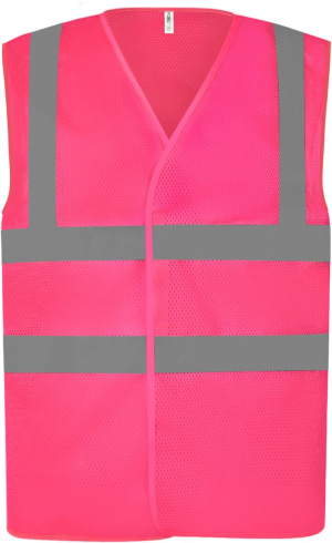 Hi-Vis reflexná sieťovaná vesta
