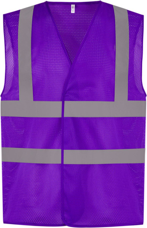Hi-Vis reflexná sieťovaná vesta