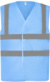 Hi-Vis reflexná sieťovaná vesta - Yoko, farba - sky blue, veľkosť - XL