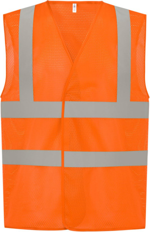 Hi-Vis reflexná sieťovaná vesta