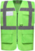 Hi-Vis multifunkčná vesta - Yoko, farba - lime, veľkosť - XXL