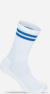 Tenisové ponožky „Basic“ - Mr.Socks, farba - white/blue, veľkosť - 27-31