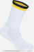 Tenisové ponožky "Two Tone" - Mr.Socks, farba - white/black/yellow, veľkosť - 42-46