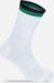 Tenisové ponožky "Two Tone" - Mr.Socks, farba - white/black/green, veľkosť - 42-46