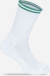 Tenisové ponožky Premium - Mr.Socks, farba - white/green, veľkosť - 42-46