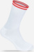 Tenisové ponožky Premium - Mr.Socks, farba - white/red, veľkosť - 37-41
