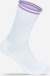 Tenisové ponožky Premium - Mr.Socks, farba - white/lilac, veľkosť - 42-46