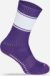 Športové ponožky "Ballersocks Classic" - Mr.Socks, farba - purple/white, veľkosť - 42-46