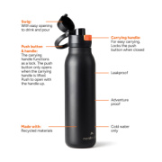 Nordic Drift Trail RCS Jednostenná fľaša na vodu 750 ml - Nordic Drift