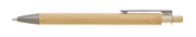 TURAL* guľôčkové pero bambus/kov 