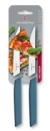 Victorinox Swiss Modern Sada 2 nožov na steaky 12 cm - nevädzová modrá - Victorinox