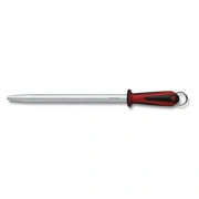Victorinox 7.8521 Ocieľka 30 cm - micro jemný rez, oválny, čierna/červená
