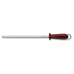 Victorinox 7.8511 Ocieľka 30 cm - micro jemný rez, okrúhly, čierna/červená