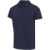 Grafitová unisex polokošeľa s krátkym rukávom z organického OCS materiálu s gramážou 180 g/m² - Elevate, farba - námornícka modrá, veľkosť - 4XS