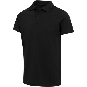 Grafitová unisex polokošeľa s krátkym rukávom z organického OCS materiálu s gramážou 180 g/m²