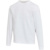 Jasper unisex sveter s okrúhlym výstrihom z organického recyklovaného materiálu OCS s gramážou 280 g/m² - Elevate, farba - bílá, veľkosť - 5XL