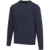 Jasper unisex sveter s okrúhlym výstrihom z organického recyklovaného materiálu OCS s gramážou 280 g/m² - Elevate, farba - námornícka modrá, veľkosť - 5XL
