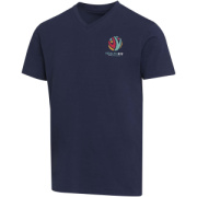 Balfour unisex tričko s krátkym rukávom a výstrihom do V z organickej OCS bavlny s gramážou 200 g/m² - Elevate