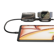 Zens Pro 3 140W nabíjací kábel 3 v 1 s USB-C - Zens