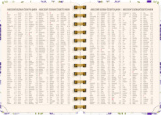 NOTIQUE Špirálový 18-mesačný diár Petito – Levanduľa 2026/2027, 13 x 18 cm