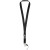Lanyard Sagan s odpojiteľnou prackou, farba - černá