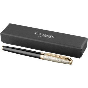 Luxusné pero Doré so zlatým koženým uzáverom - Luxe