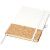 Zápisník Evora A5 z korku a materiálu Thermo PU - JournalBooks, farba - bílá