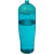 Športová fľaša s kupolovitým viečkom - 700 ml, farba - tyrkysová