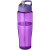 Športová fľaša s viečkom - 700 ml, farba - purpurová