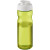 Športová fľaša s vyklápacím viečkom - 650 ml, farba - limetka