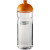 Športová fľaša s kupolovitým viečkom - 650 ml, farba - průhledná
