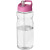 Športová fľaša s viečkom H2O Base® 650 ml, farba - průhledná