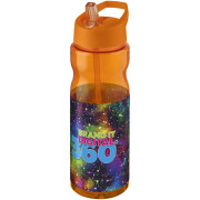 Športová fľaša s viečkom H2O Base® 650 ml
