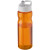 Športová fľaša s viečkom H2O Base® 650 ml, farba - 0ranžová