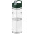 Športová fľaša s viečkom H2O Base® 650 ml, farba - lahvově zelená