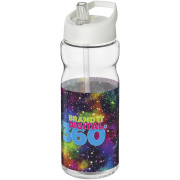 Športová fľaša s viečkom H2O Base® 650 ml