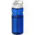Športová fľaša s viečkom H2O Base® 650 ml, farba - modrá