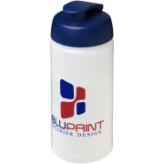 Športová fľaša s vyklápacím viečkom - 500 ml