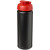 Športová fľaša s vyklápacím viečkom - 750 ml, farba - černá