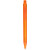 Guľôčkové pero Calypso s efektom námrazy, farba - oranžová matná