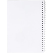 PP obal poznámkového bloku Desk-Mate® wire-o A5