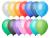Balóny v pastelových farbách, farba - multicolour